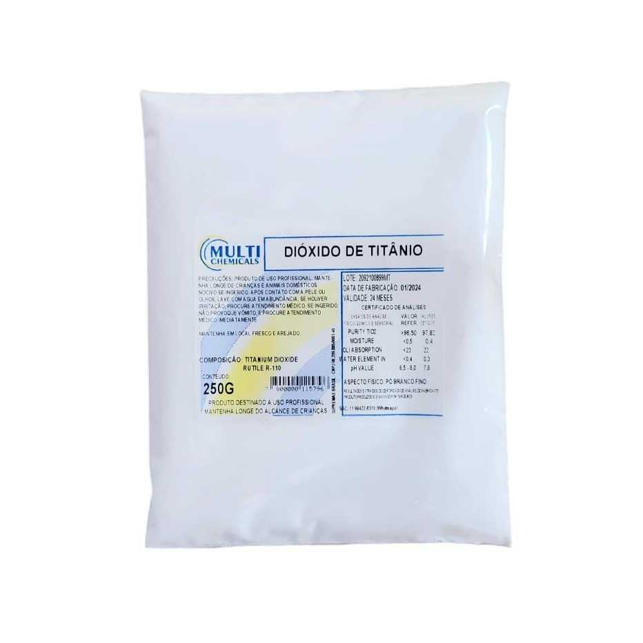 Dioxido de titânio - 250G - Puro