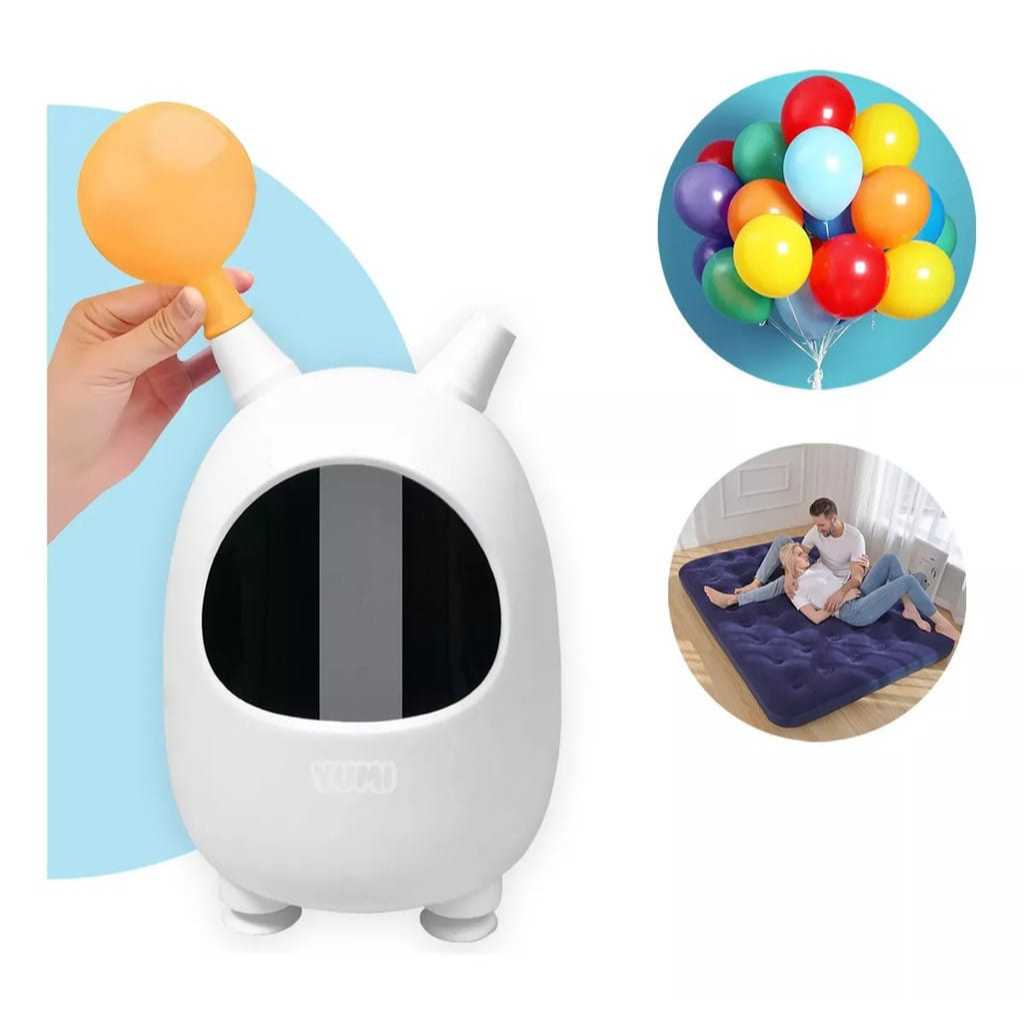 Bomba De Ar Para Encher Bolas Compressor De Balão Bexiga