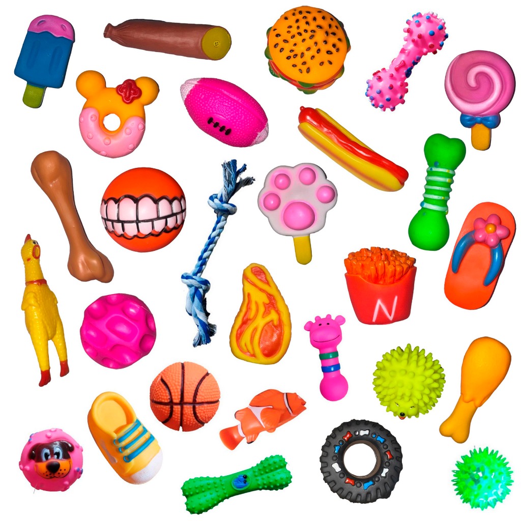 Kit 12 Brinquedo Mordedor Para Pet Cachorro Preço De Atacado