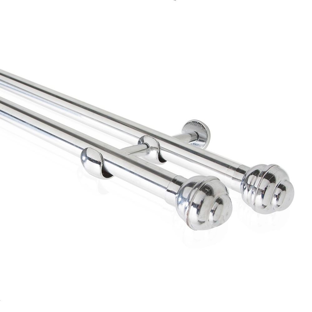 Kit Varão Duplo Para Cortina Bastão 1 a 4 Metros Colorido 19mm e 28mm em Oferta na Shopee