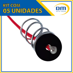 5 Rabichos 1 Polo Para Soquete De Lampada 67 1141 Fio De 13cm