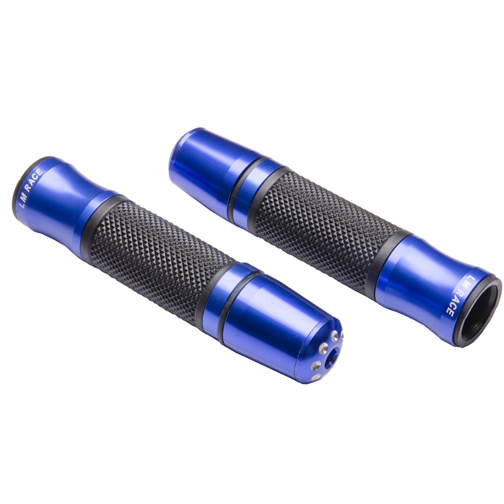 Manopla Punho Luva Esportiva Moto Com Peso Em Alumínio Para Honda Yamaha Universal Cores · foto 2
