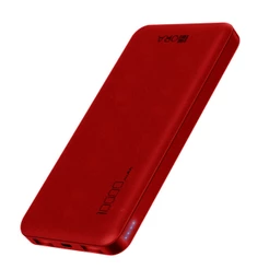 Bateria Portátil 1Hora Gar094r Power Bank 10000mAh Vermelha