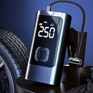 Carro Pneu Inflator Bomba De Ar Elétrica Mini Portátil Sem Fio Compressor Para Motocicleta Bicicleta CZX-11 em Oferta na Shopee