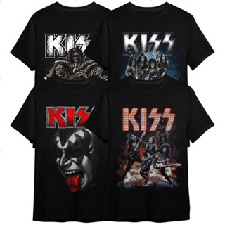Camiseta Kiss Rock Estampado Camisa Basica 100% Algodão Premium em Oferta na Shopee