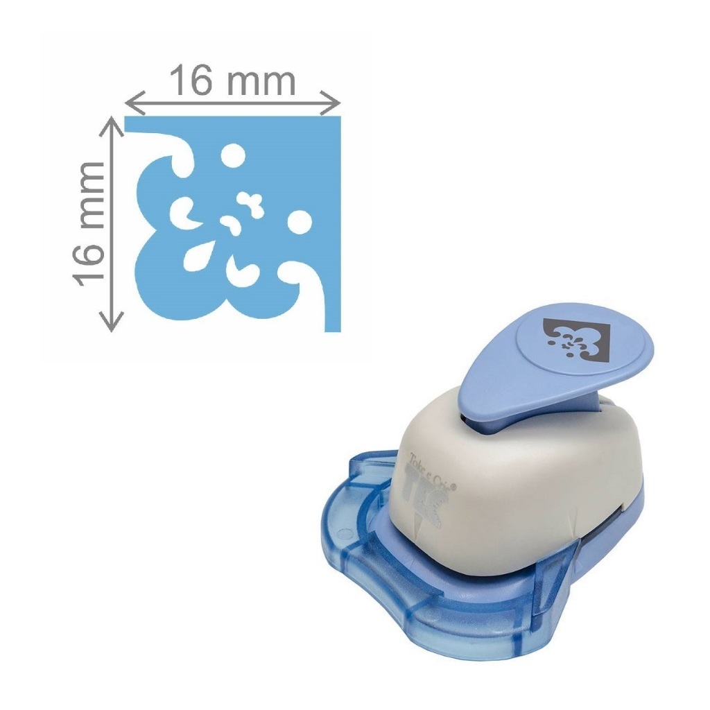 Furador Scrapbook Cantoneira Gigante Coordenado - Toke e Crie