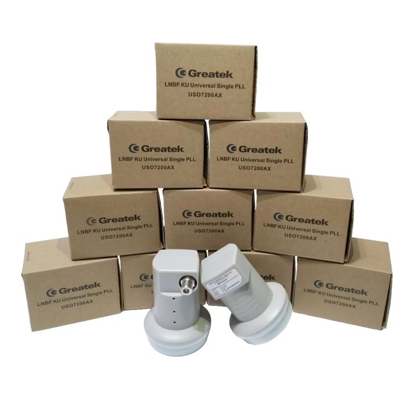 kit 10 lnb ku monoponto universal Greatek cinza original