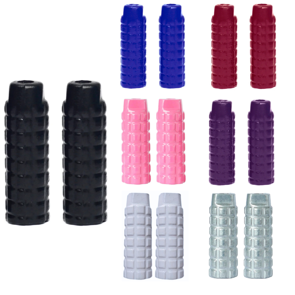 Par De Apoio de Pé Pezinho Pedaleira Trolhinha Alumínio Diversas Cores Para Bike Bicicleta Aro 16 20 24 26 em Oferta na Shopee