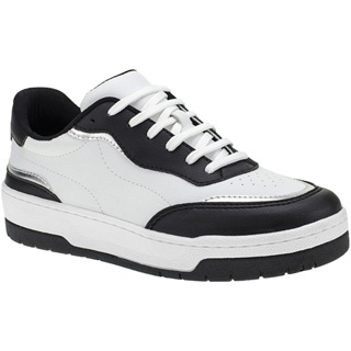 Tênis Casual com Detalhes Metalizado Feminino Dia a Dia Confortável Plataforma 26060 em Oferta na Shopee