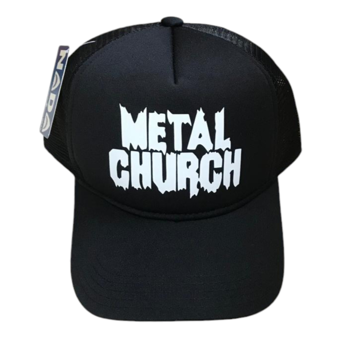 Boné trucker tela Metal Church Thrash Metal
