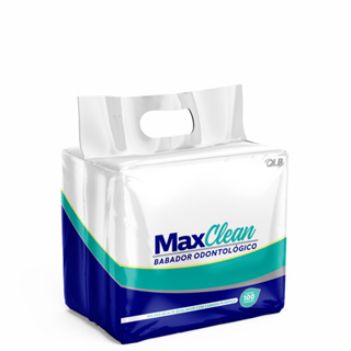 Babador Odontológico Descartável MaxClean – Impermeável com 100 Unidades em Oferta na Shopee