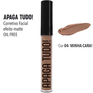 Corretivo Facial Líquido Apaga Tudo! Koloss cor 04 - Minha Cara em Oferta na Shopee
