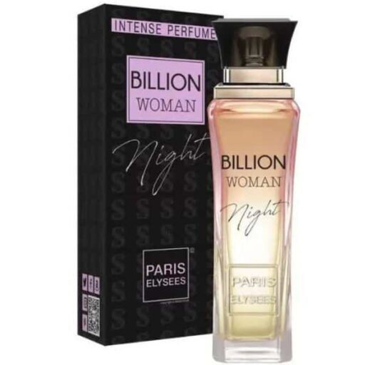 Perfume Billion Woman Night 100ml Feminino Paris Elysses em Oferta na Shopee