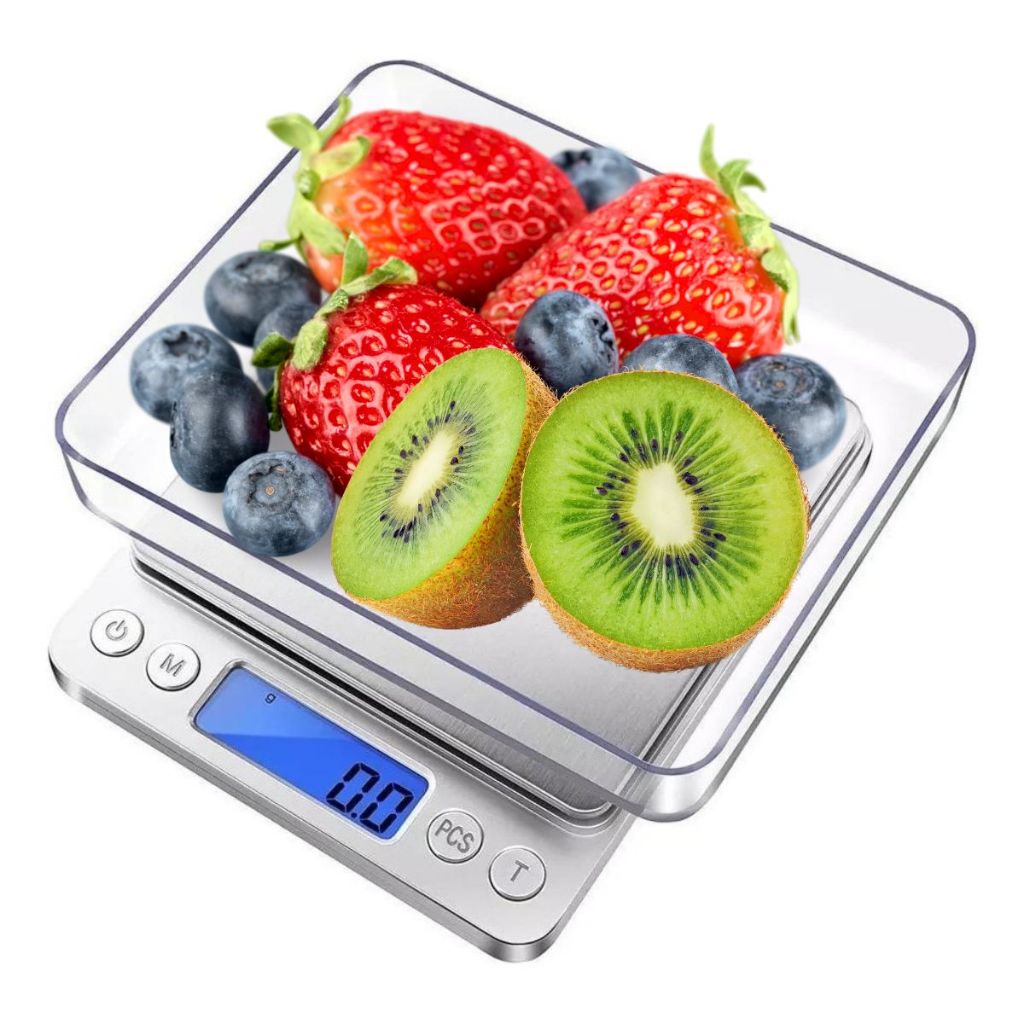Balança De Cozinha Digital Mini Culinaria Comida Portatil Alta Precisão 0,1g Até 2000g