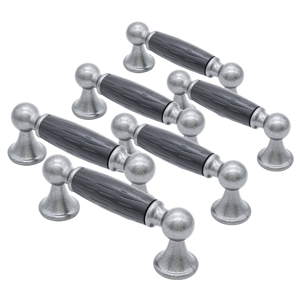 Kit Com 6 Puxador Para Gaveta Armário Penteadeira Closet 64mm