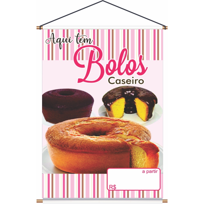 Banners Bolos Caseiros: Onde Comprar | BuscaProdutos