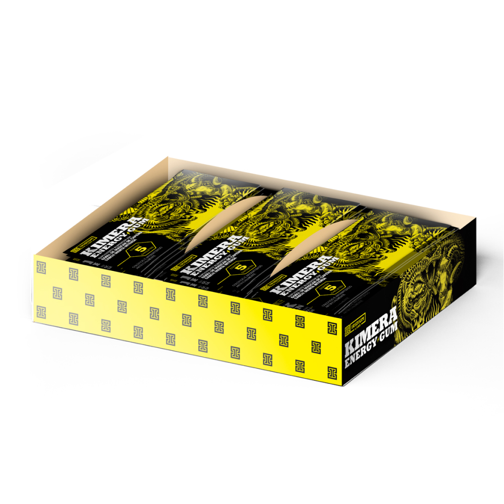 Kimera Energy Gum - Caixa 18 unidades - Iridium Labs