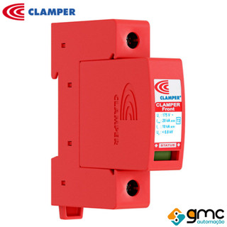 Protetor Surto DPS Clamper FRONT Anti Raio Vcl 175V 20Ka