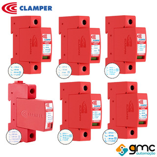 Protetor Surto DPS Clamper FRONT Anti Raio Vcl 175v a 275V - 15ka, 20ka, 45Ka e 60ka