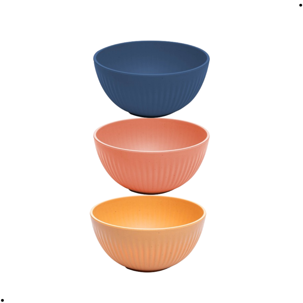 Tigela Bowl Bambu Ecológico Coloridos (...