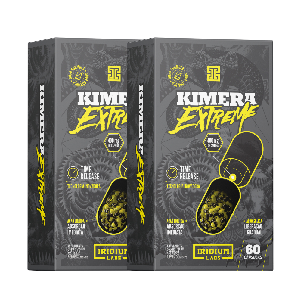 Termogênico Kimera Extreme - Kit 2 Caixas Iridium Labs em Oferta na Shopee