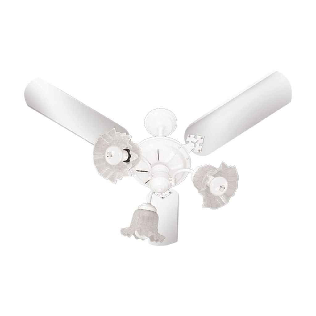 Ventilador De Teto New Beta 3 Pás Branco 127V Venti-delta