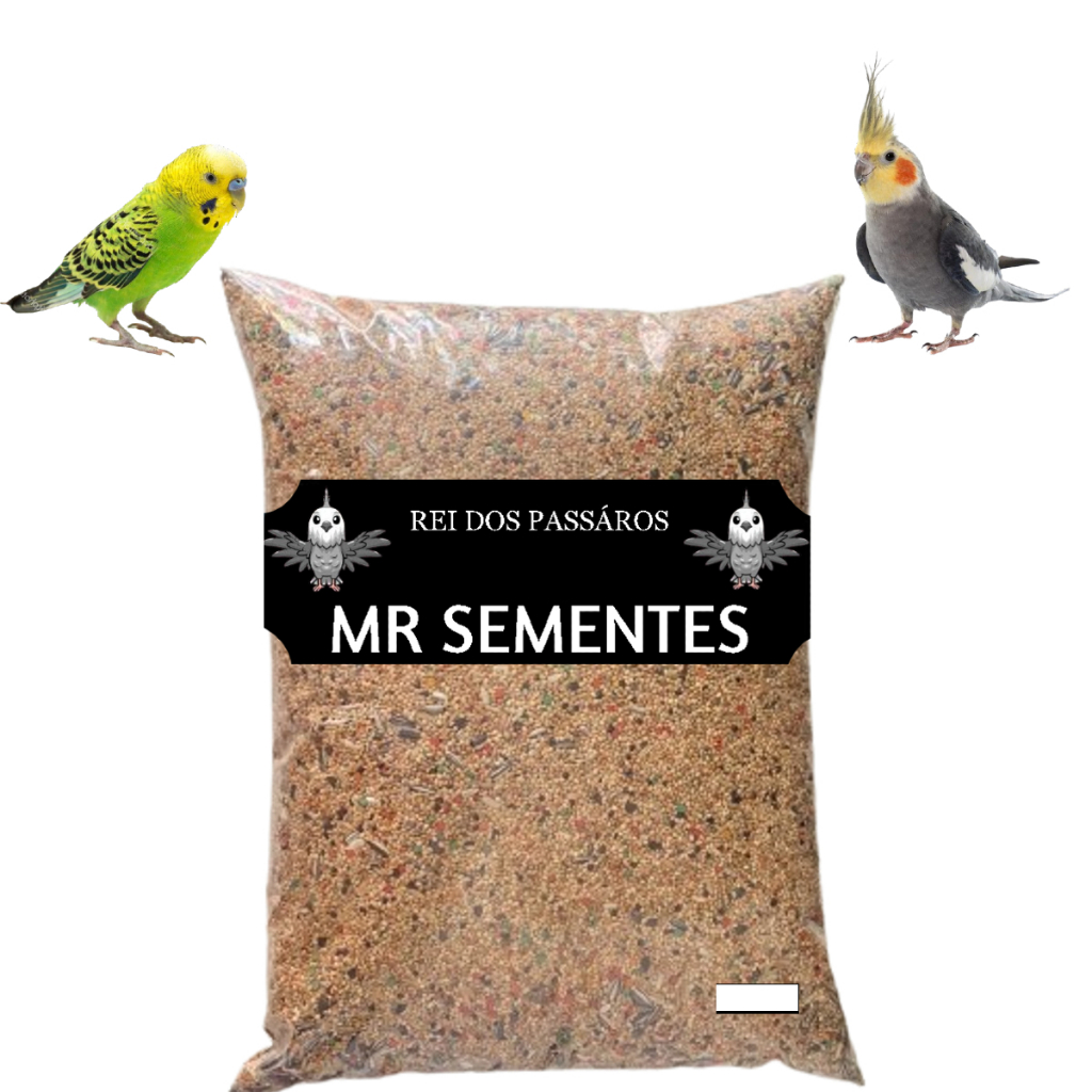 Mistura Para Calopsita 5Kg Premium Selecionada Qualidade Com Mel