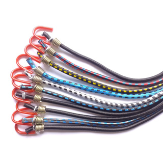ELÁSTICO PARA BAGAGEIRO MOTO / BIKE / CARROS GANCHO ARAME 10UN DE  1,0MT COLORIDO em Oferta na Shopee