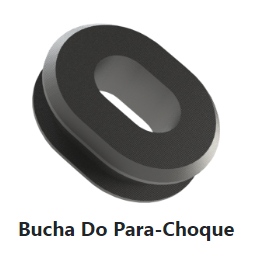 Bucha Do Para-Choque Chevrolet • • Corsa Novo Hatch • Corsa Novo Sedan  • Meriva