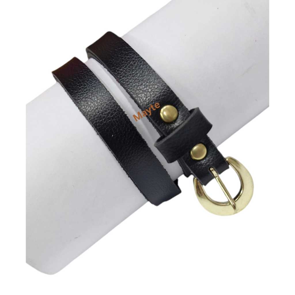 Cinto Feminino Fivela Dourado - Adulto e Infantil