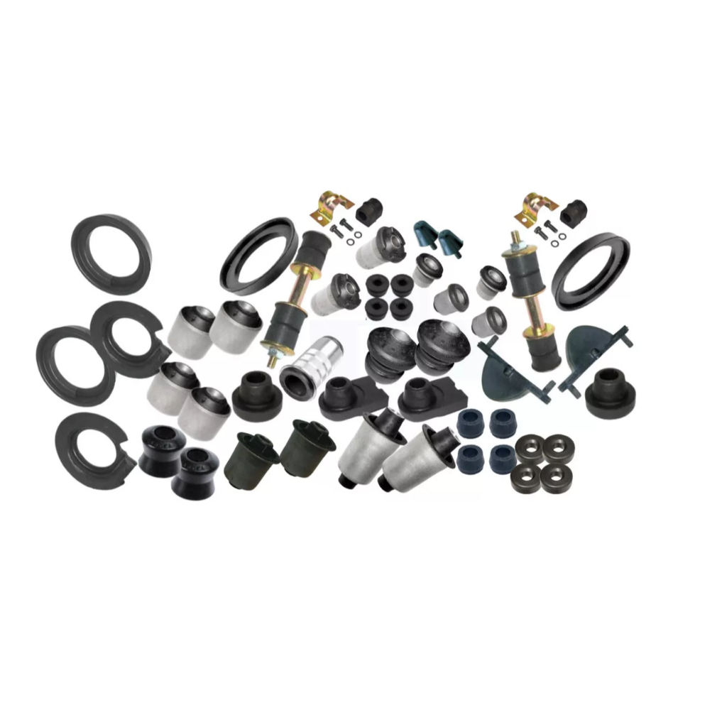 Kit com 49 Itens Buchas Dianteira e Traseira Opala Caravan 4 e 6cc 1980 A 1988