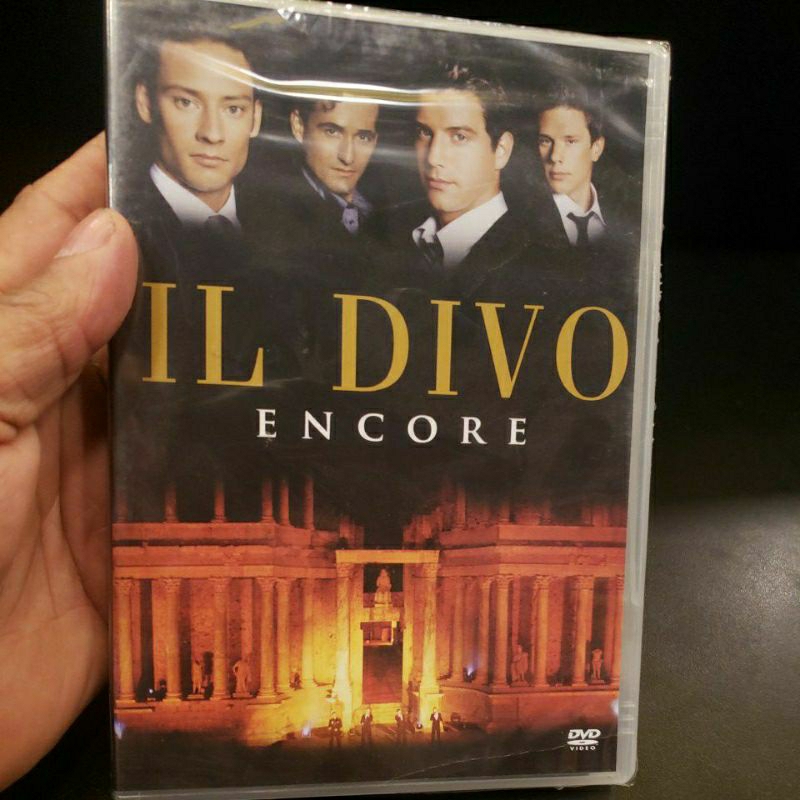 IL DIVO ENCORE DVD LACRADO