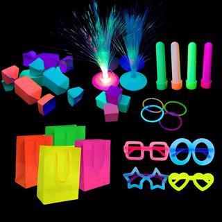 KIT Balada Festa Óculos Pulseira Neon Balão Neon Tubete Neon OFF em Oferta na Shopee