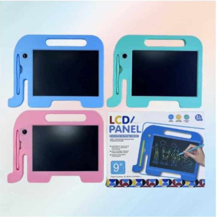 Lousa Mágica Infantil Elefante Recarregável Colorida 9 Polegadas - Envio imediato Blue star