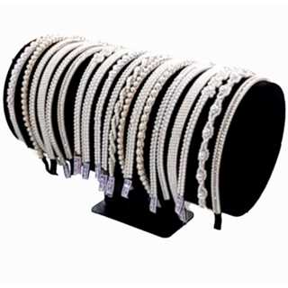 Suporte Expositor Organizador De Tiaras Em Veludo em Oferta na Shopee