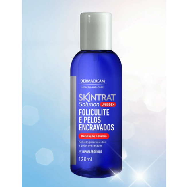 Skintrat Para Foliculite e Pelos Encravados Unissex Dermacream 120ml - Depilação e Pós Barba em Oferta na Shopee
