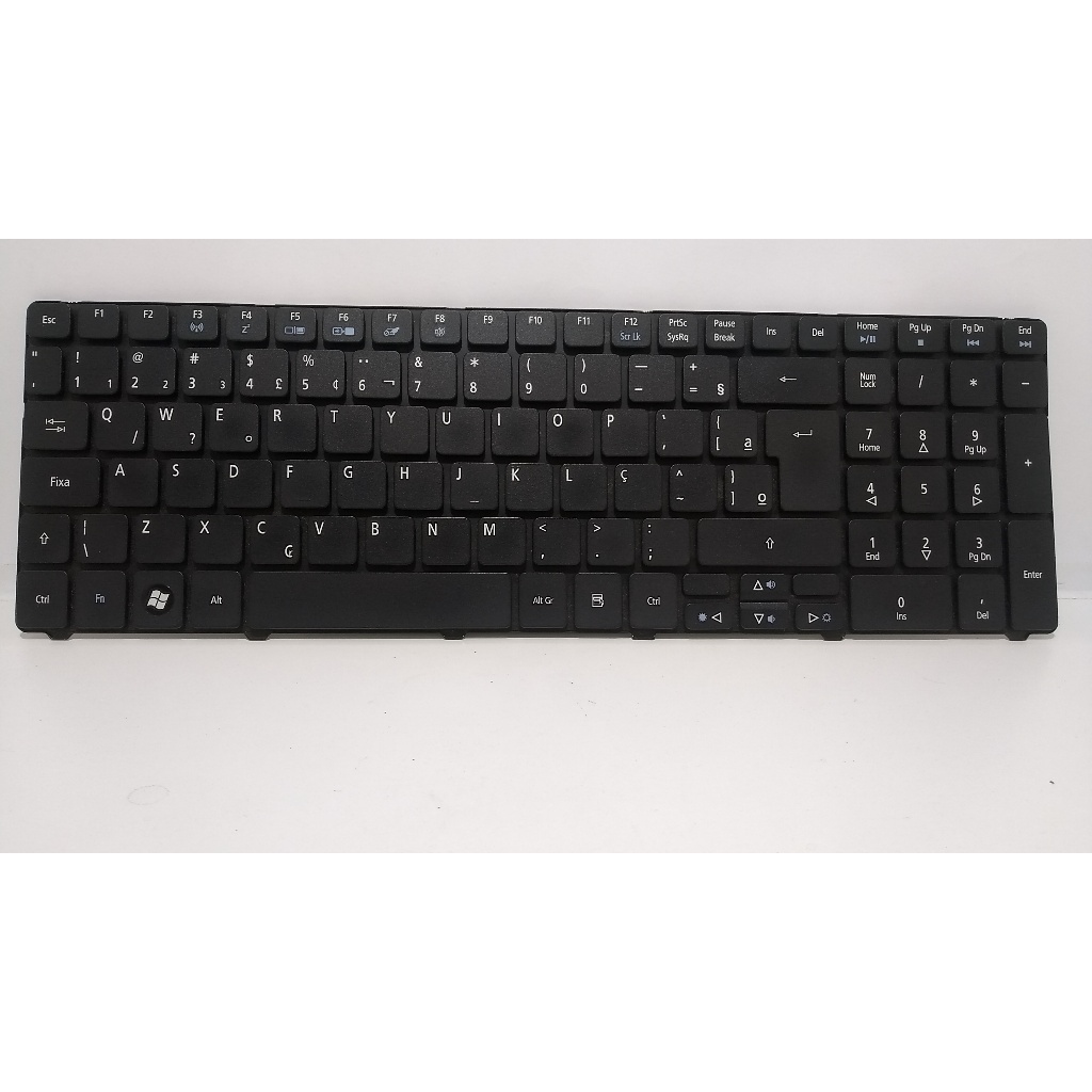 sucata defeito Teclado Notebook Acer Part Number Pk130c94a25 Com Defeito