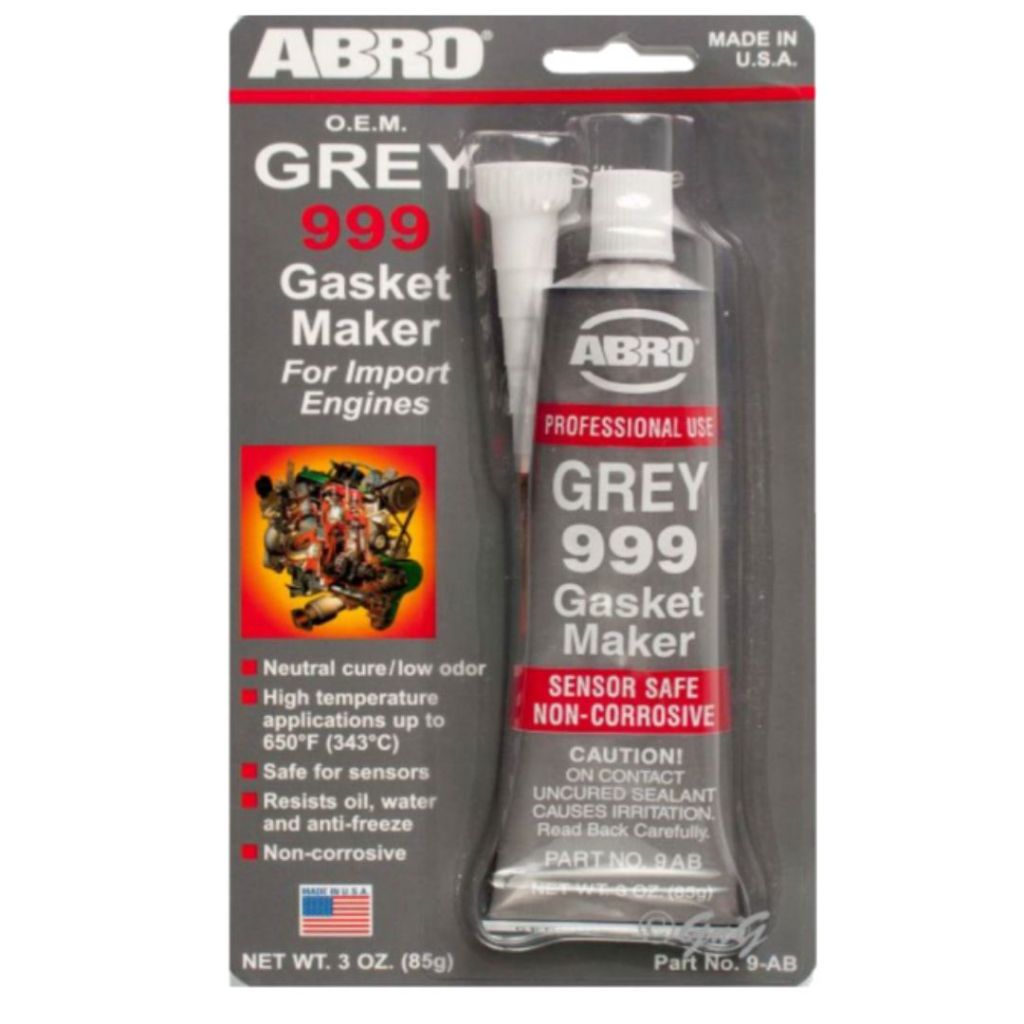 SILICONE PARA ALTA TEMPERATURA ABRO GREY 999 85G · foto 2