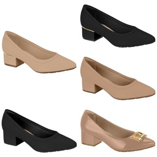 Sapato Scarpin feminino Ortopédico Modare Salto Grosso 7340 em Oferta na Shopee