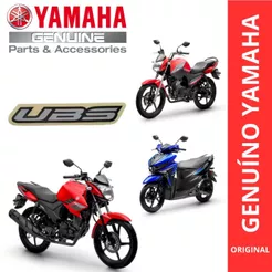 EMBLEMA ADESIVO ORIGINAL YAMAHA UBS PARA PARALAMA