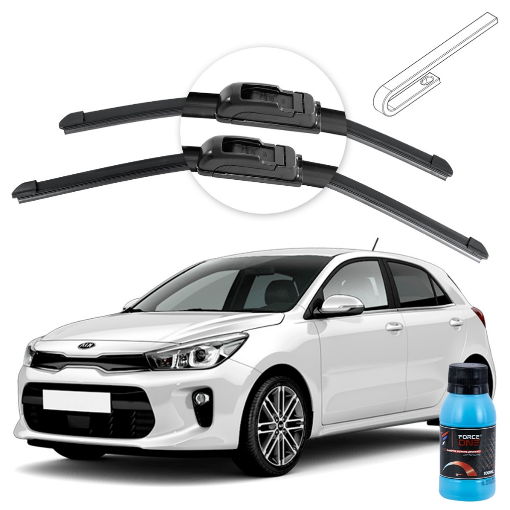 Limpador de Parabrisa Kia Rio ano 20 a 2024