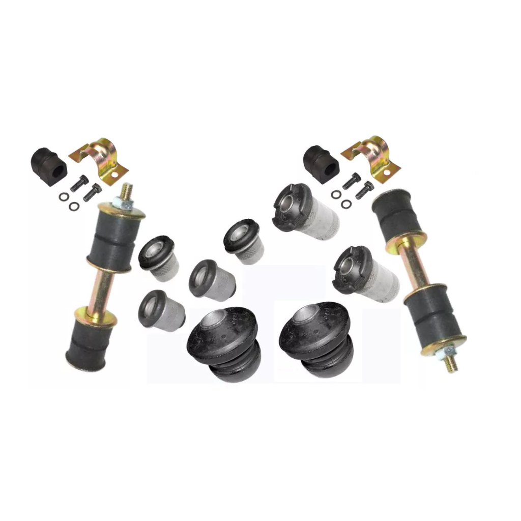 Kit com 12 itens Buchas Suspensão Dianteira Chevrolet Opala Caravan 4 ou 6cc 1980 a 1988 em Oferta na Shopee