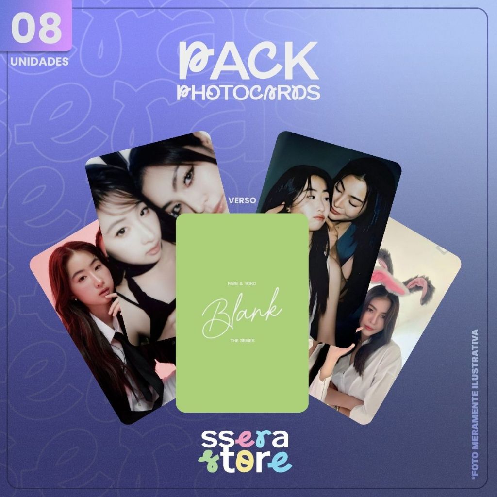 Blank The Series Faye Yoko Photocards Fanmade