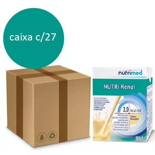Nutri Renal 2.0 200ml Kit c/ 27und Nutrimed Suplemento Renal