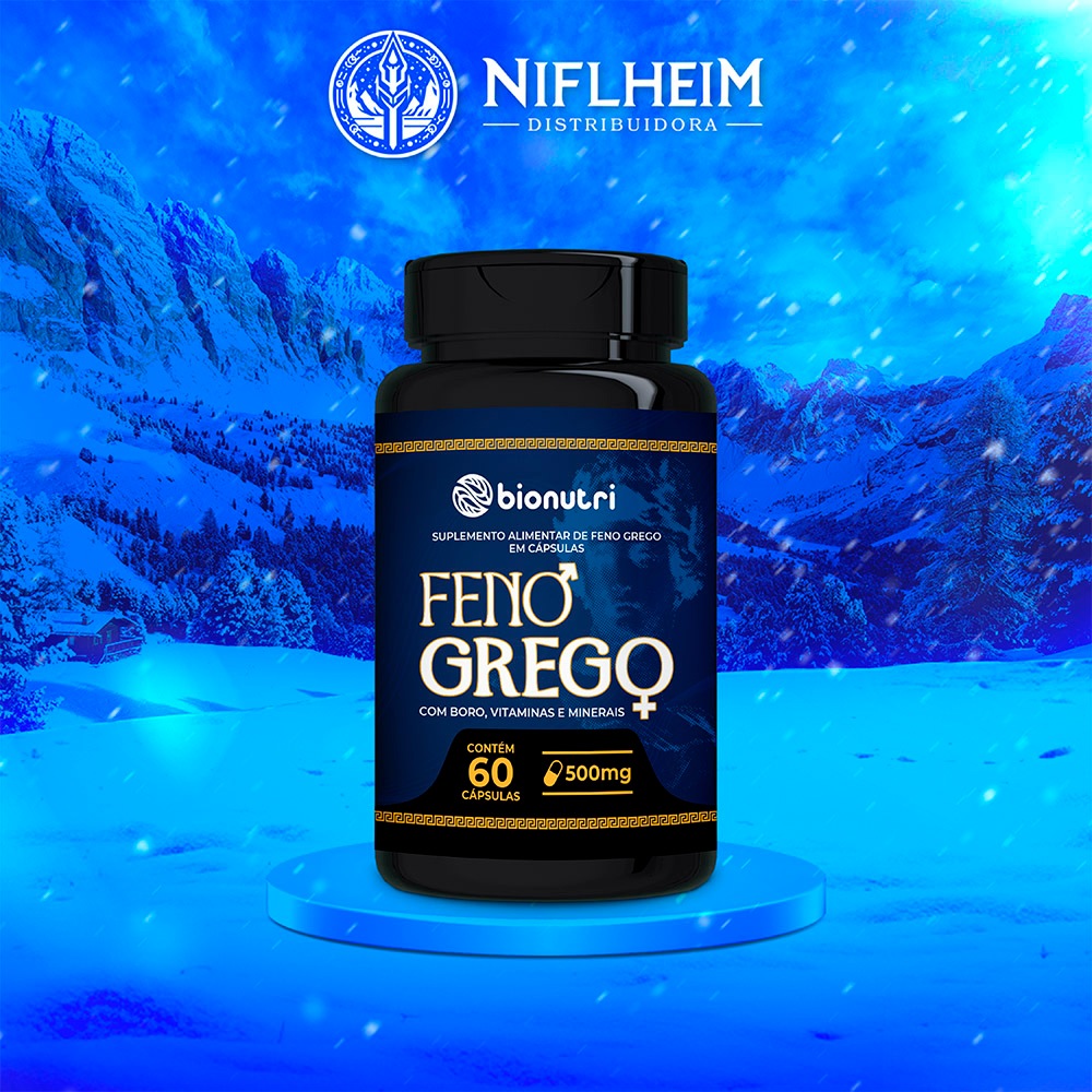 Feno Grego 60 Cápsulas 500 Mg Bionutri