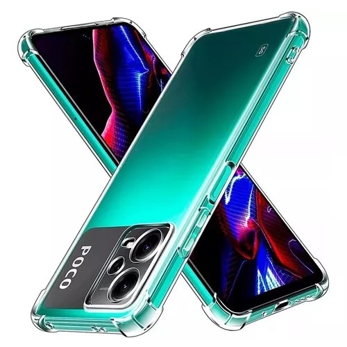 Capa Capinha Para Xiaomi Redmi Note 12 (5G) Tpu Anti Impacto Transparente Bordas Reforçadas