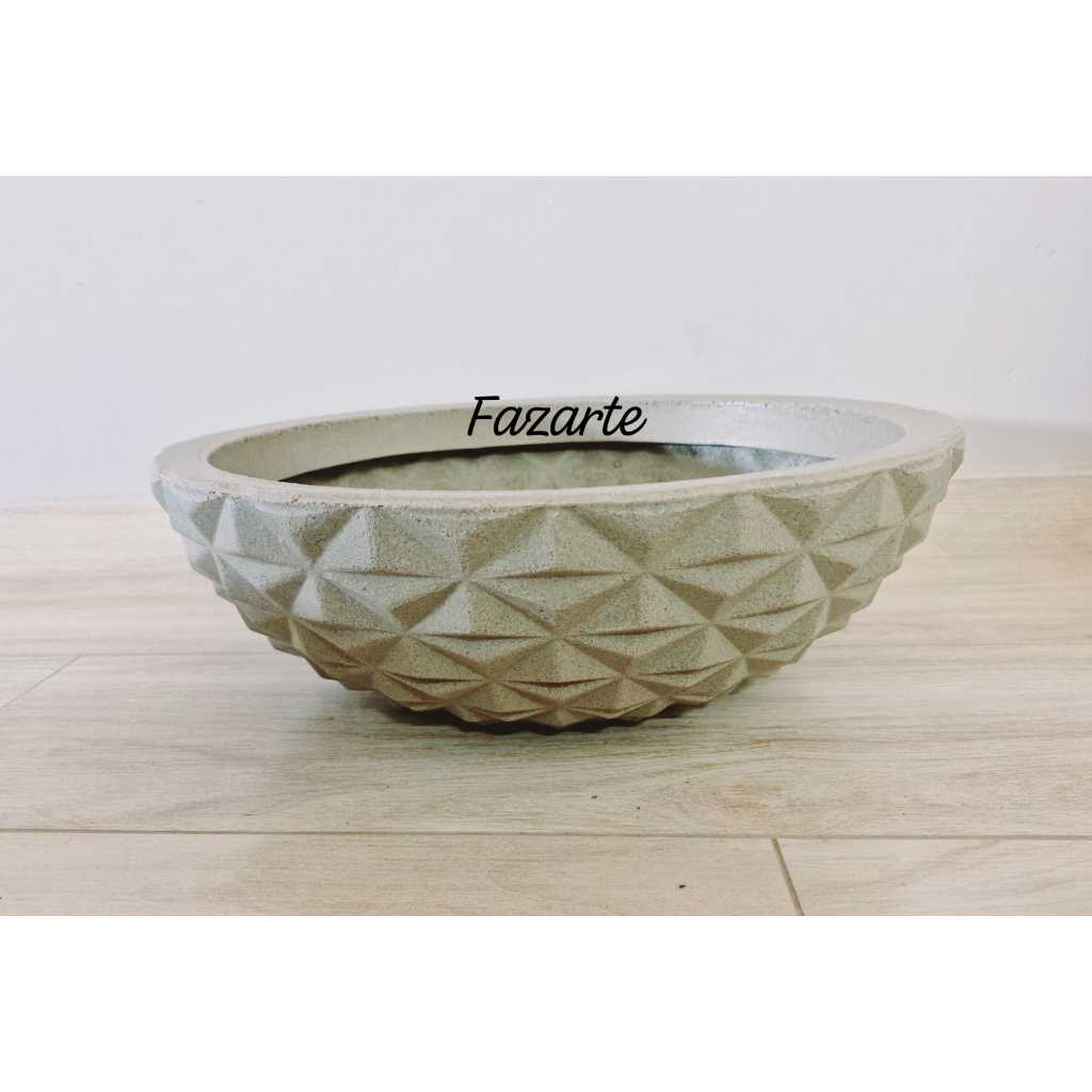 vaso de planta Bacia Berlian Gold - A61 em Oferta na Shopee