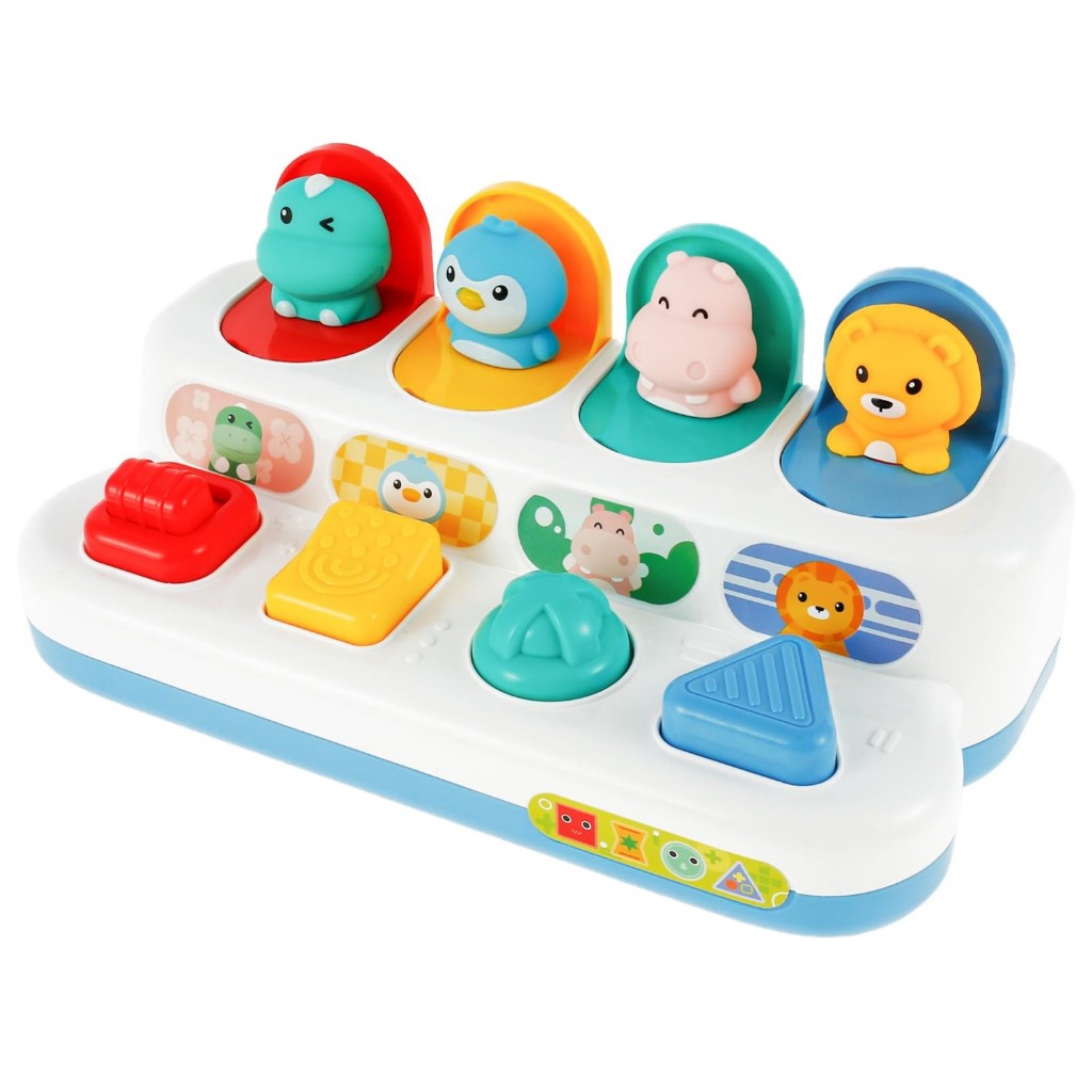 Brinquedo Bebê Interativo Esconde-esconde Bichos Veículos Educativo em Oferta na Shopee