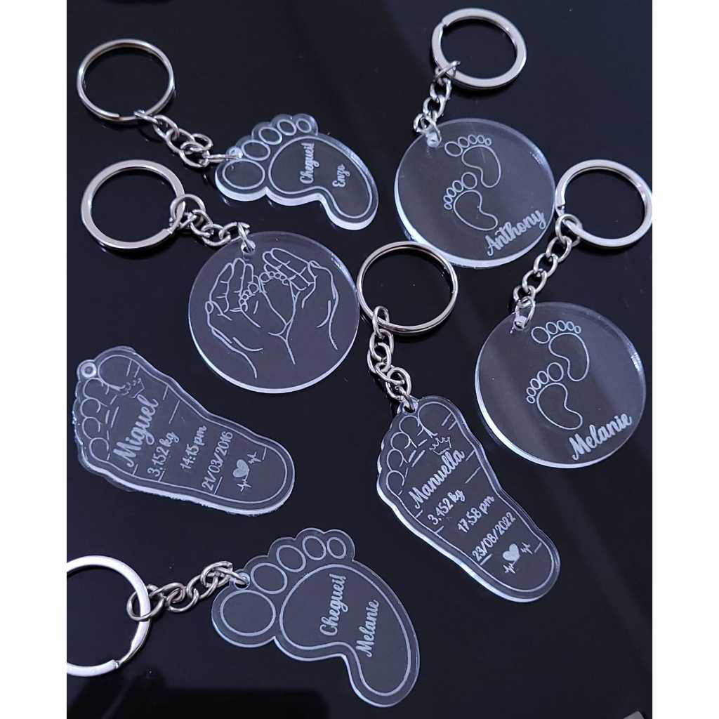 LEMBRANCINHA CHAVEIRO PEZINHO PERSONALIZADO COM NOME  - CHA DE BEBE - ANIVERSARIO - LEMBRANCINHAS MATERNIDADE