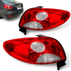 Lanterna Traseira Peugeot 207 Sedan 2011 2012 2013 Fitam